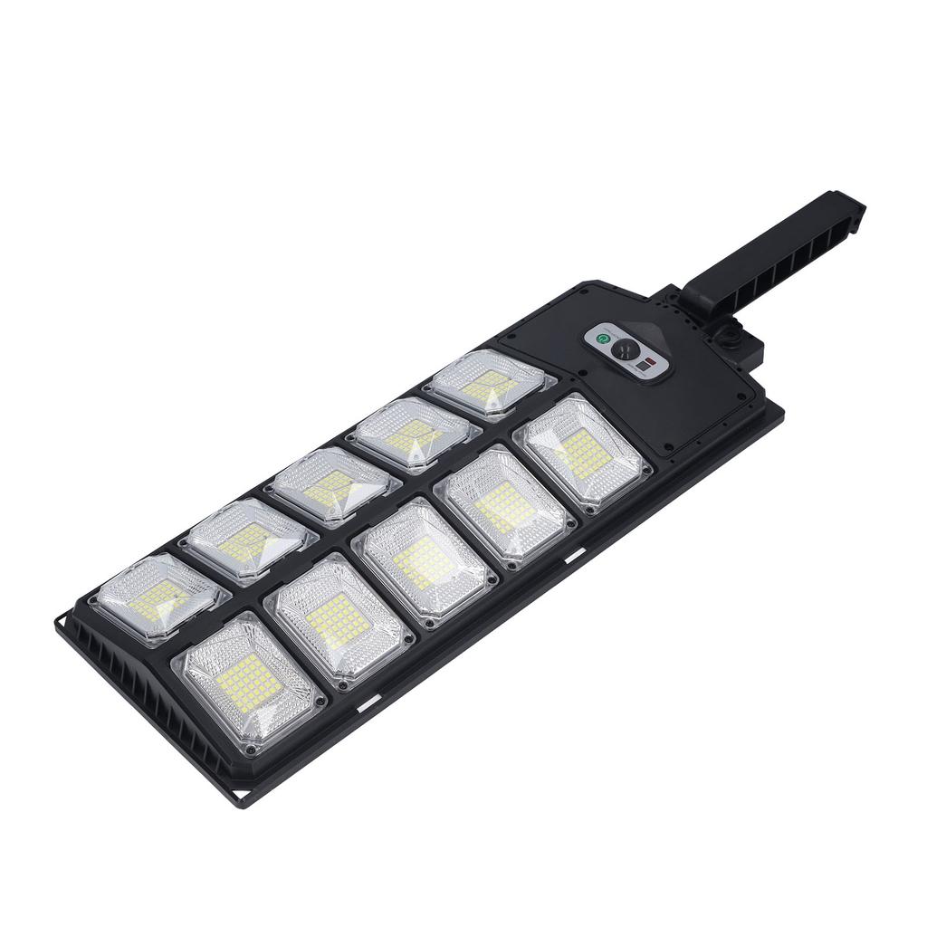 Solar Powered Street Light Waterproof Energy Saving Outdoor Patio Lamp with Remote Control for Yard