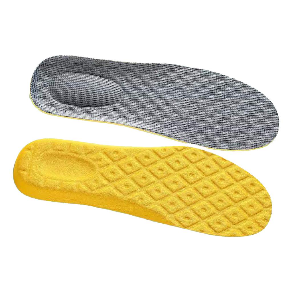 1 Paar Schuheinlagen Ultraweich Latex Atmungsaktiv Schweißabsorbierend Stoßdämpfend Dick Sport Schuheinlagen für Schüler