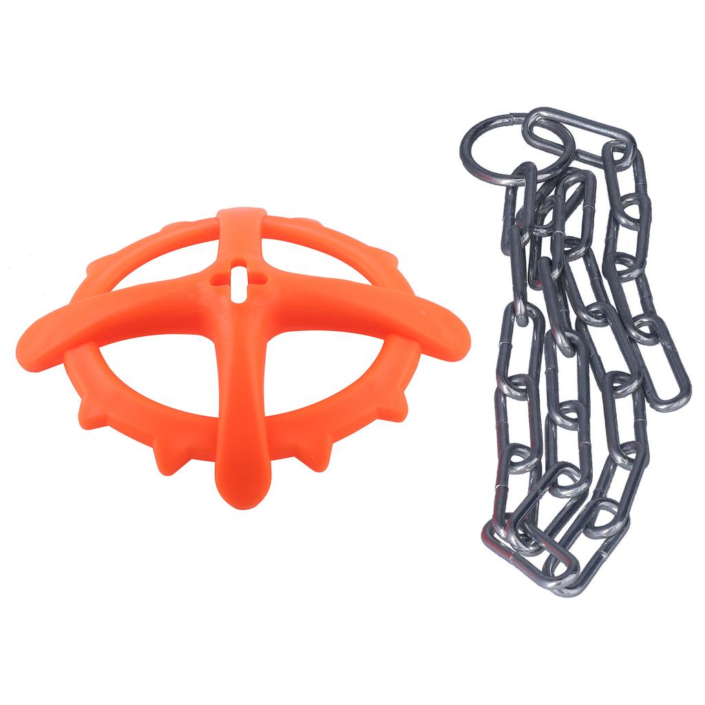 Piglet Chain Iron Veterinary Bait Anti Rust Adjustable Pig Biting Plastic Toy for Farm