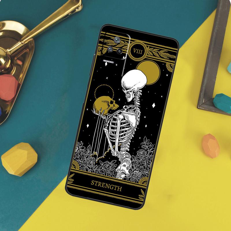 Tarot Cards Case For Xiaomi 14T 11T 12T 13T Pro 13 14 15 Ultra POCO X7 Pro X3 X5 X6 F5 F6 M6 Pro Funda