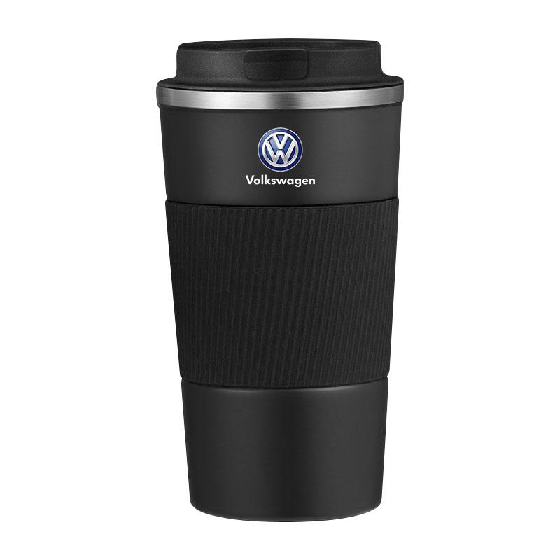 1 Stück Auto Vakuumflaschen Kaffeetasse Reise Tragbare Isolierflaschen Für Volkswagen Santana GTI Rline Polo Golf Passat B5 B6 Touran Magotan Scirocco