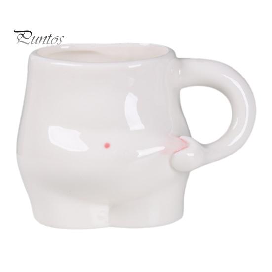 Hrnek na kávu Fat Belly 320 ml Roztomilý keramický hrnek Legrační ručně vyráběné snídaňové šálky na čaj Novinka Nádobí Kolaudace Kolaudační dárky k svátku