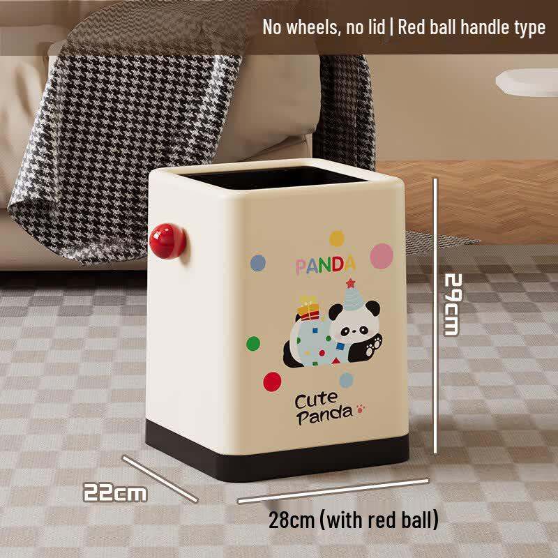 Boyiduo Cute Panda Cartoon Waste Bin