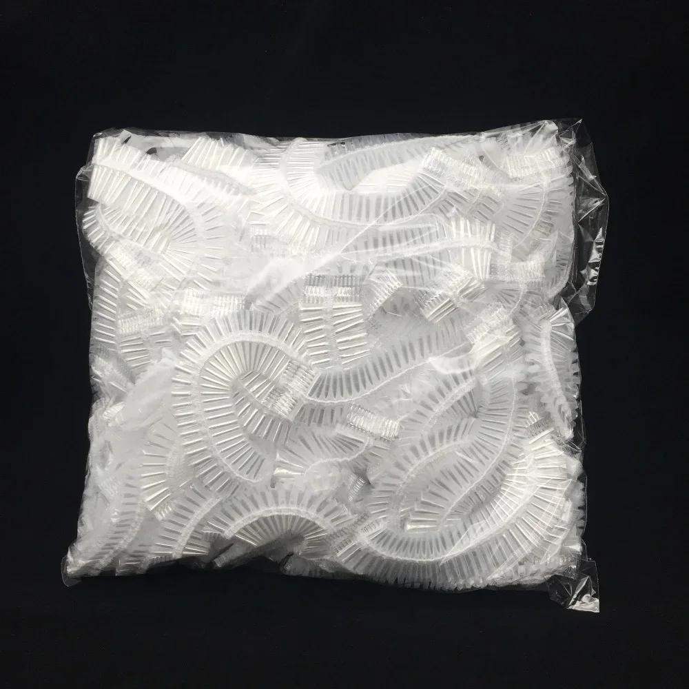 100pcs Disposable Food Cover Elastic Food Film Plastic Storage Bags For Fruit Bowl Food Covers Disposable Shower Hair Caps