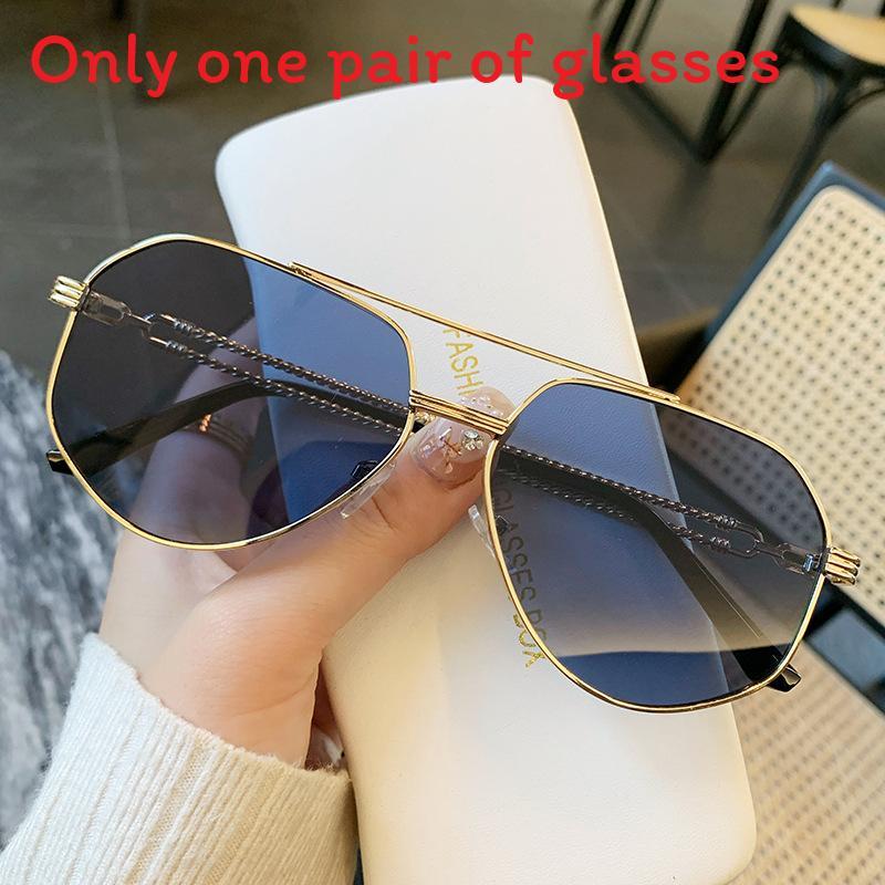 Vintage Mens Square Sunglasses With Uv400 Protection For Travel And Parties