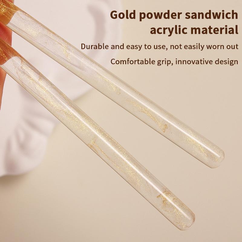 1/2Pcs French Plaid Nail Art Brushes Set Line Grid Pattern Drawing Pen For Diy Uv Gel Extension Painting Supplies Diy Design
