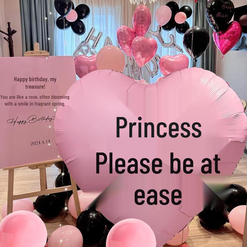 Extra Large Heart-Shaped Balloon for Women's Day, Festival, or Birthday Party Decoration
