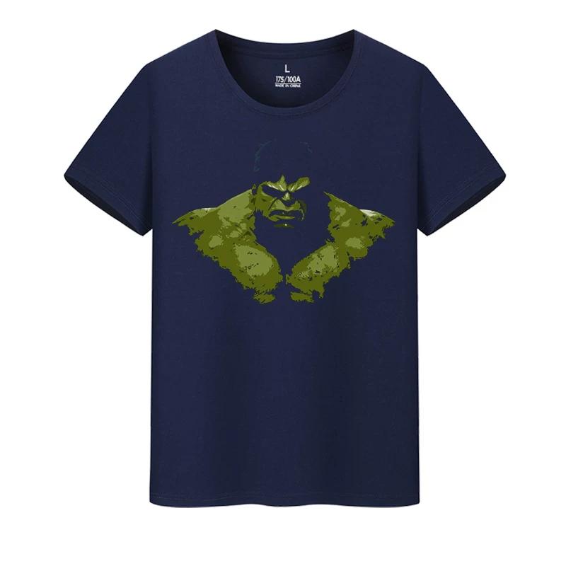 Hulk Oversized Cotton TShirt Y2K Streetwear Retro Harajuku Punk Fashion Casual Short Sleeve Top for Men Women Distressed