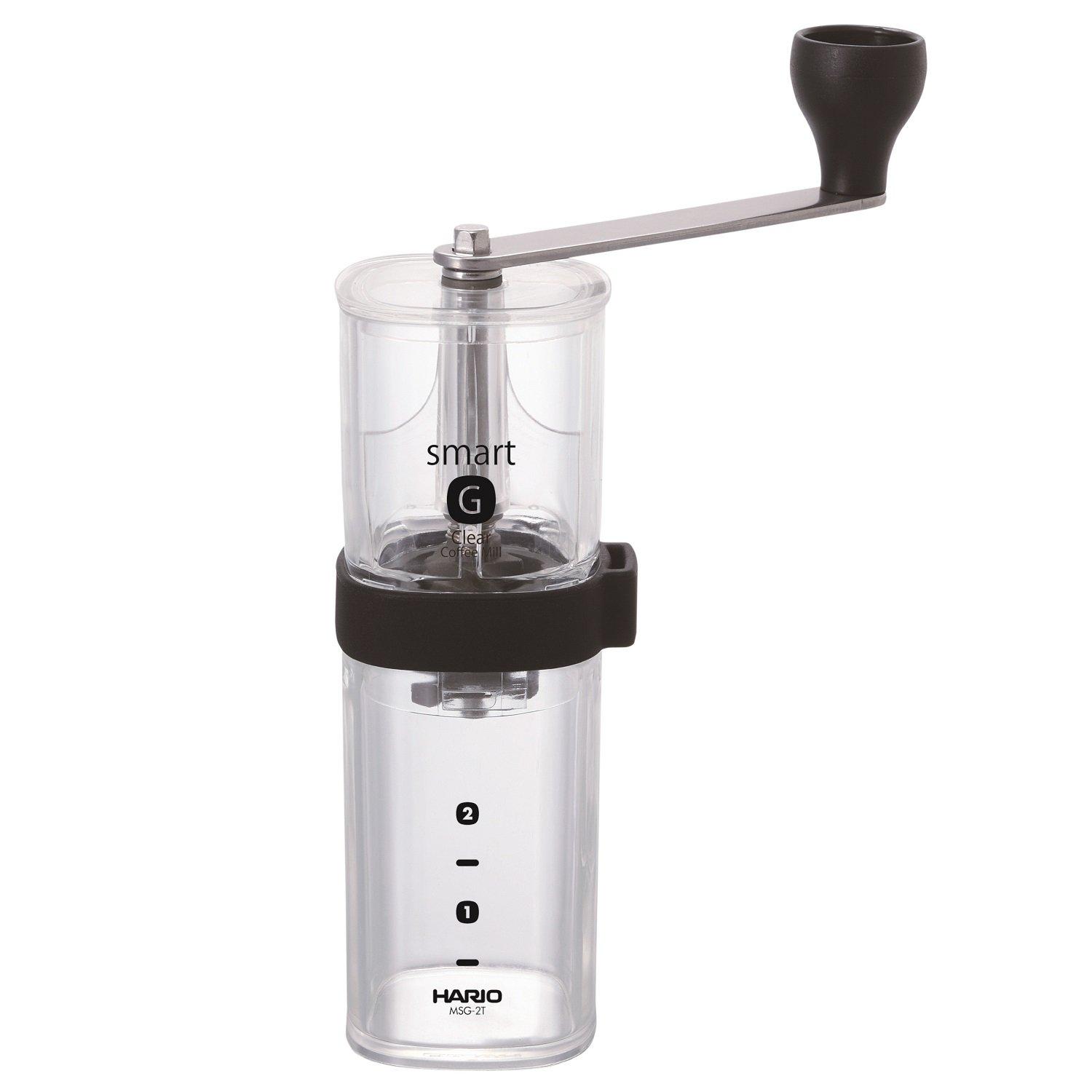 

Hario Smart G Ceramic Coffee Mill, Clear