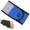 Selbsterwärmende Magnet Handgelenkstütze Winter Warmhalten Band Sport Turmalin Armband(Schwarz Blau