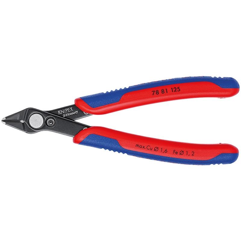 

Side Cutters Knipex Electronic Super Knips Precision Stainless Steel 125 Mm 2-comp Handles