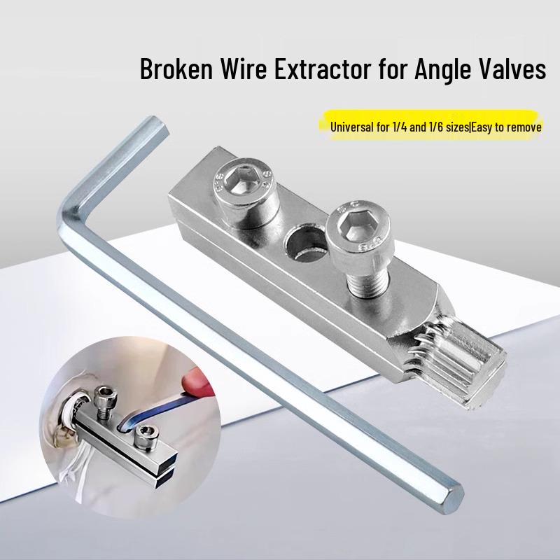 

Зворотний викручувач зламаних гвинтів для кранів та труб Faucet Broken Wire Remover Tool Set [1 set]