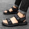Men's Sandals Driver Male Thick Soles Summer Breathable Versatile Simple Trend