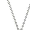Vivienne Westwood Logo Design Brass Necklace Men necklace Silver 630203DL-02Q138