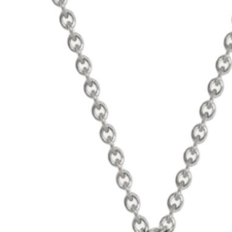 Vivienne Westwood Logo Design Brass Necklace Men necklace Silver 630203DL-02Q138