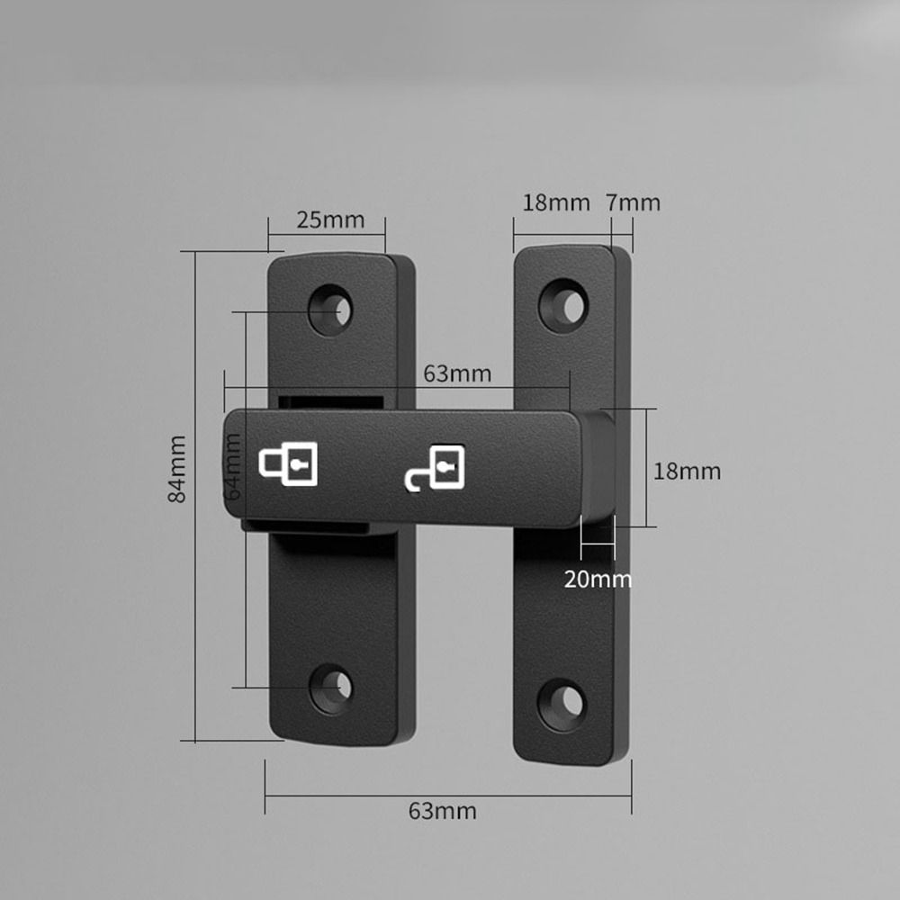 

90°/180° светящаяся защелка для внутренней металлической двери пряжка для двери ванной комнаты замок для раздвижной двери деревянная дверь взломостойкая пряжка для двери амбара