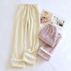 Women's Fashion Fleece Line Thickened Long Pajama Pants