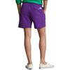 Pantaloni scurți de baie Polo Ralph Lauren Culoare solidă cu poneu brodat, cu picior drept, Bărbați, îmbrăcăminte de baie, Violet 710905989-017