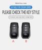 Car Remote Key Case Cover For Toyota CHR Hilux Fortuner Land Cruiser 200 Camry Corolla Crown RAV4 Highland Keychain Accessories