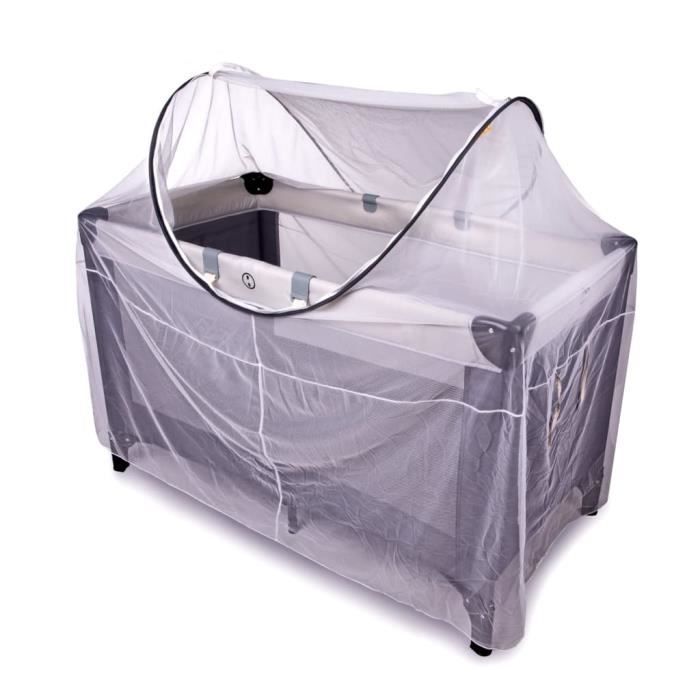 DERYAN Moustiquaire Pour Lit De Camping 120x60x100 Cm Blanc