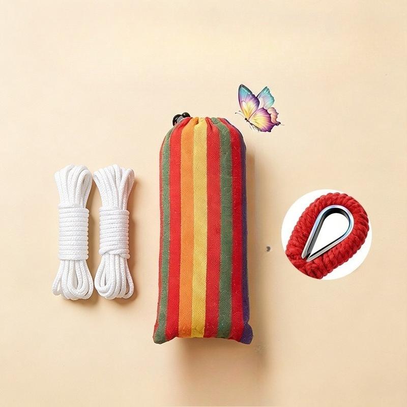 1Pc Outdoor Canvas Hammock Adult Anti-rollover Thickened Swing Hot Sale Home Yard Camping Portable Hammock