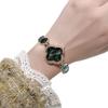 Vintage Klee Premium Armband Kristall Damen Wasserdicht Quarz Uhr Uhr