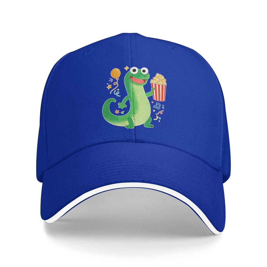 Cute Green Tom Lizard Baseball Cap Casual Sandwich Caps for Men Women Adjustable Dad Hat Activities