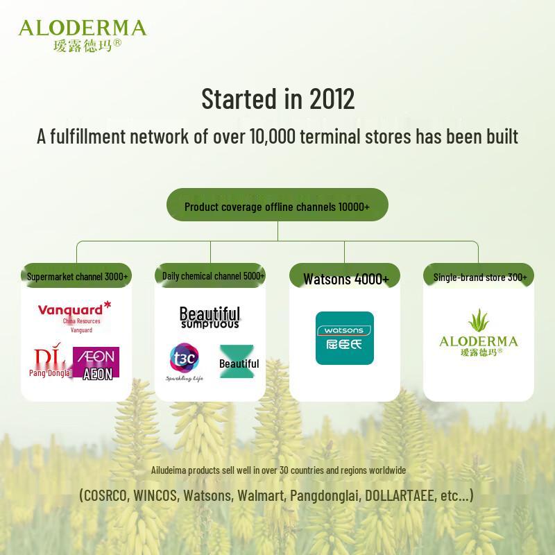 Ailuodema Aloe Vera Hydrating Cleansing Gel