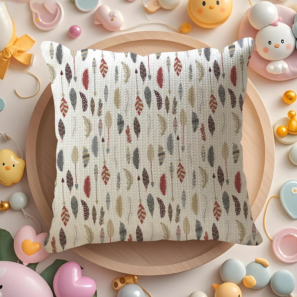 Abstract Boho Pattern Pillow Case Pattern Printed Pillowcase For Living Room Sofa Cushion Cover Bedroom Decor