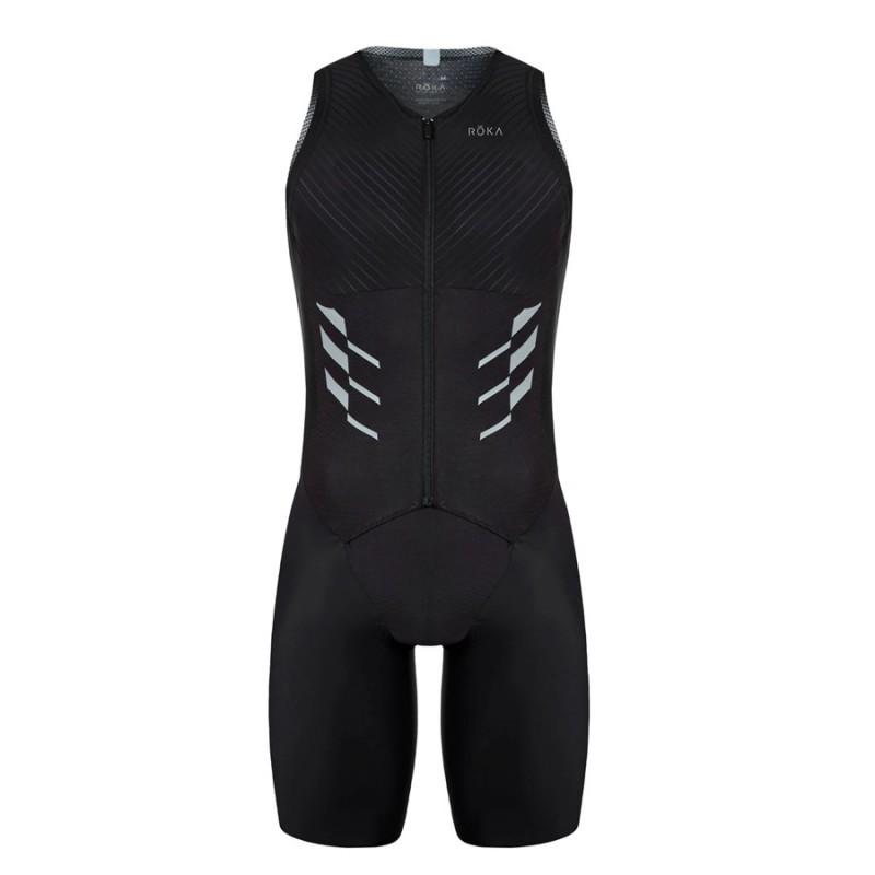 Mens Triathlon Cycling Suit Sleeveless Compression Lycra Quick-Dry Bike Jersey Road Mountain Biking