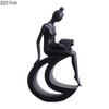 Minimalism Abstract Figures Statue Dancer Ornaments Desk Decoration Character Sculpture Modern Crafts Room Aesthetics Decor