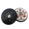 5-inch 8-hole M8 Thread Polishing Pad With Backing, 12,000 Rpm, Suitable For High-speed Polishing Of Wood Metal Plastic Stone