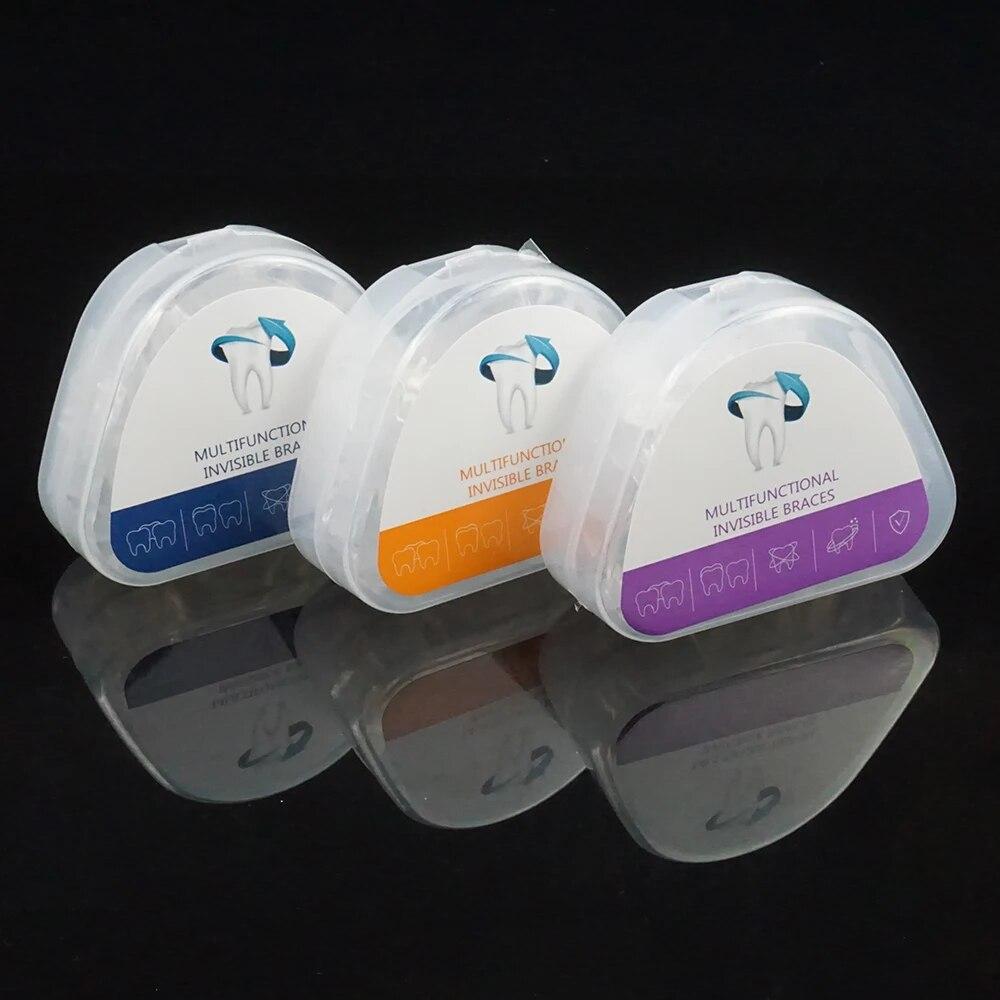 Appareil orthodontique Transparent, entraîneur d'alignement des dents, sourire instantané, retenue des dents en Silicone, protège-dents, plateau dentaire