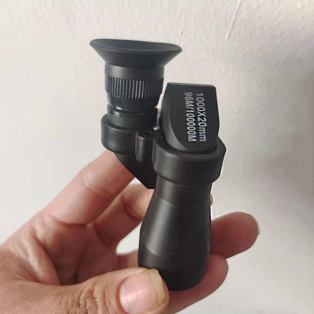 Přenosný mini kapesní monokulární dalekohled HD s vysokým zvětšením Venkovní rybářský dalekohled pro lov Kempování Horolezectví