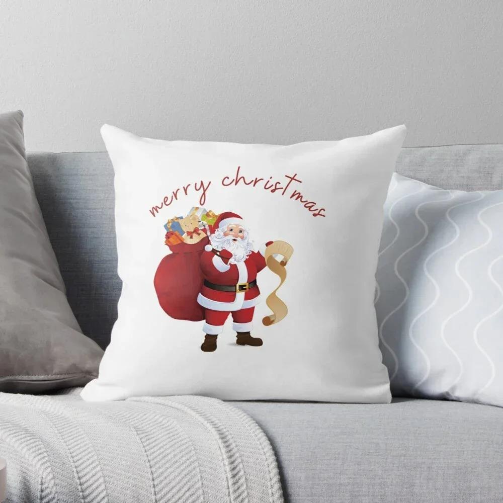 Merry Christmas Decoration Home Pillowcase Cushion Cover Tree Cartoon Modern Living Room Sofa Bed 45X45Cm