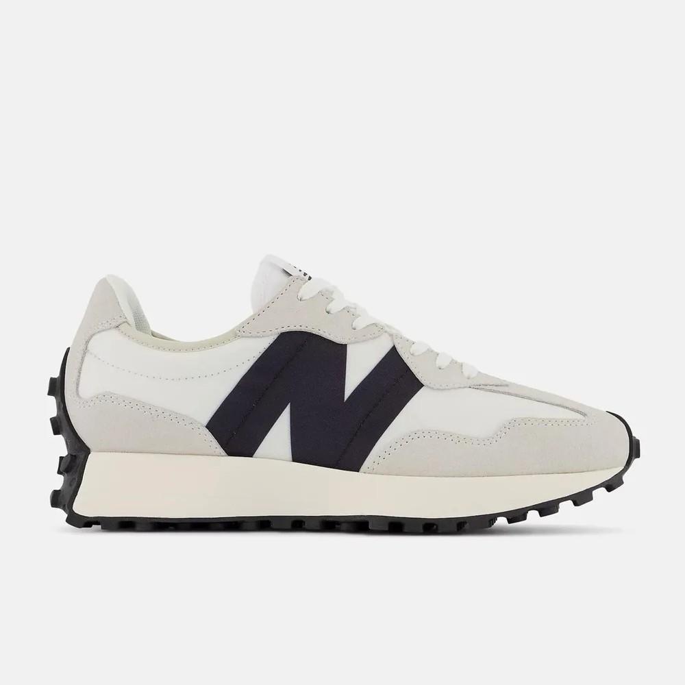 New Balance 327 White Black MS327FE