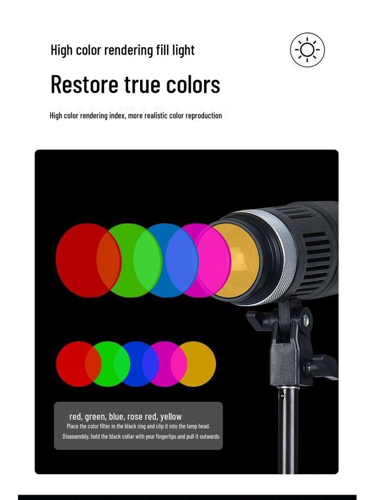 Professional Fill Light for Influencer and Live Streaming - Contour Spotlights
