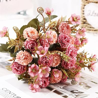Künstliche Blumen, Fake-Blumensträuße, Blumengestecke, Dekorationsblumen für Zuhause, Simulation von Blumenszenen