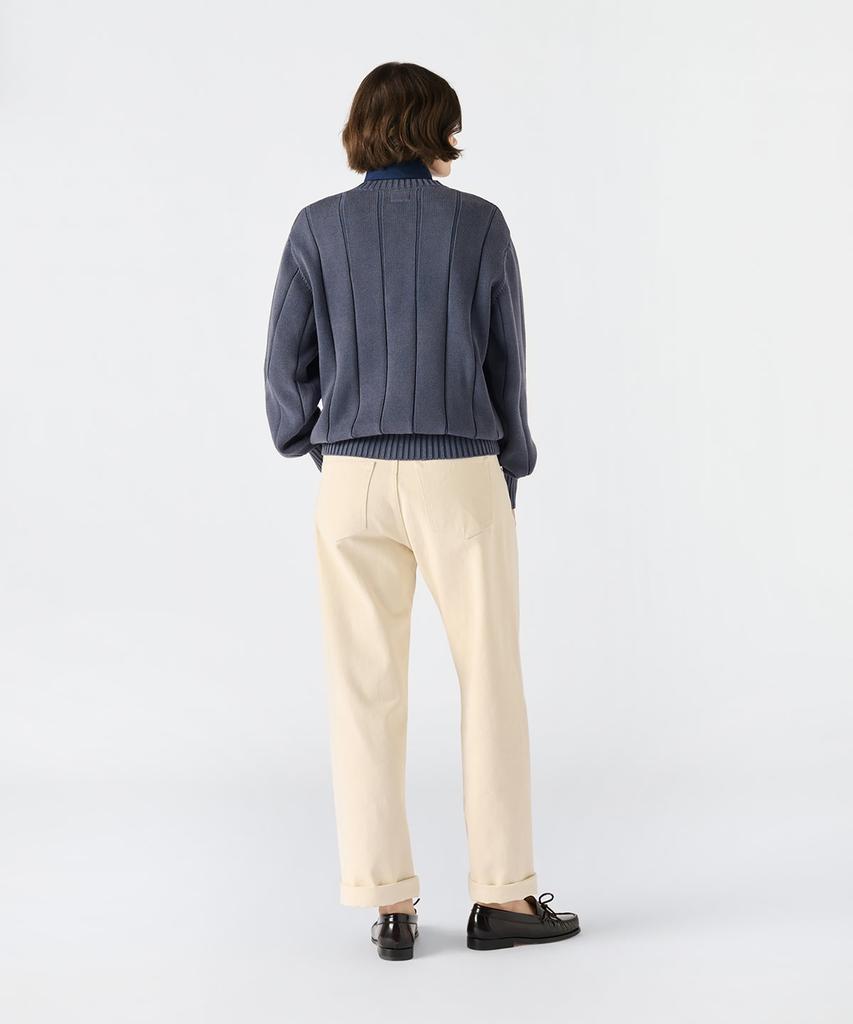 Noa (U) Drop Needle Sweater Deep Blue
