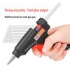 Multi-color 20W Hot Melt Glue Gun with Sticks for Home and Children's Crafts