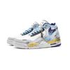 Nike Flight Legacy Vintage Basketball Shoes Men's High Top Gray/White BQ4212-102(Team861-)