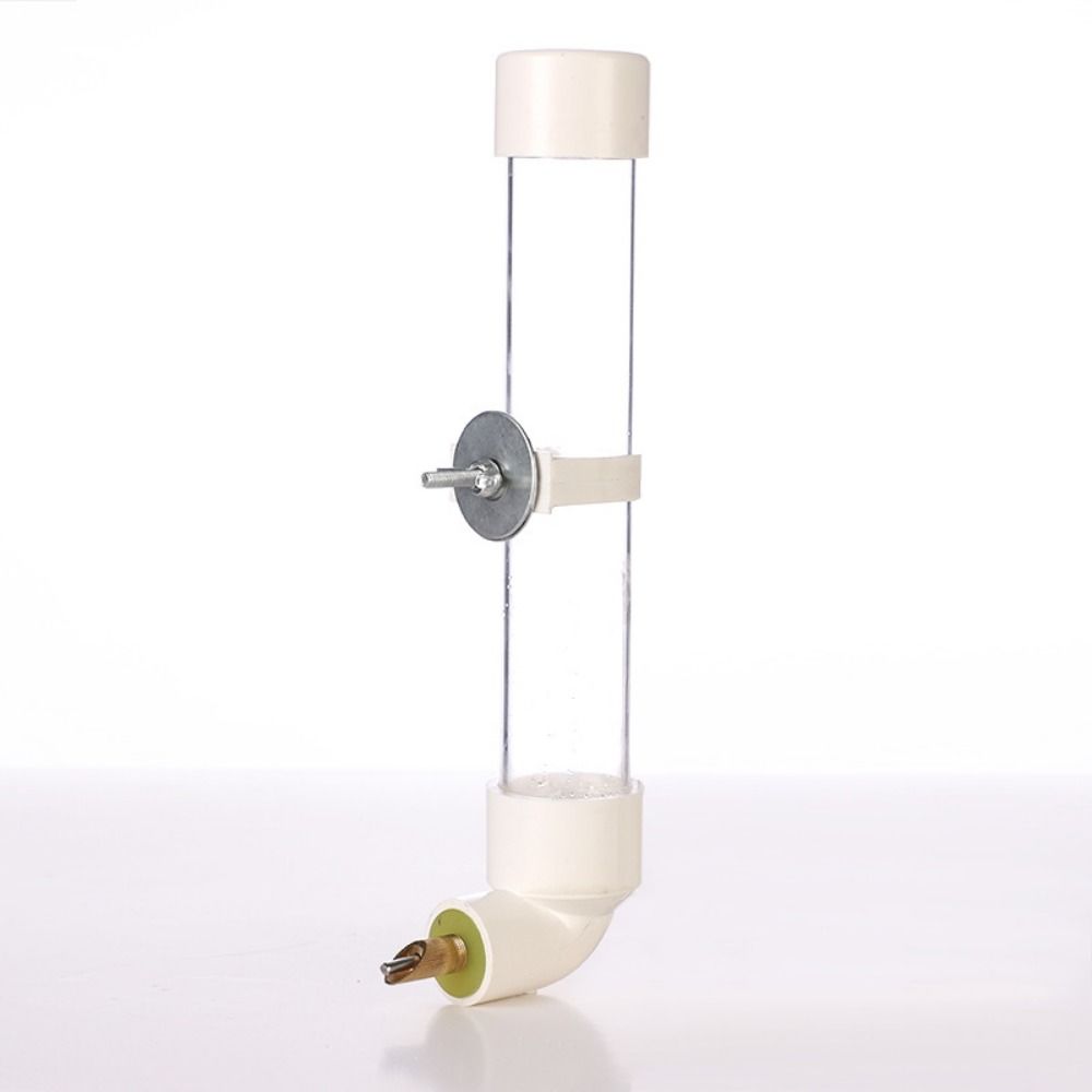 Metal/Acrylic/Plastic Automatic Bird Water Feeder 130ML Parrot Water Dispenser  Parakeets