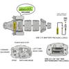 2.4Ghz RC Crocodile Car, Spray Remote Control Toy, Simulation Reptile Vehicle, Kids Outdoor Adventure Toy