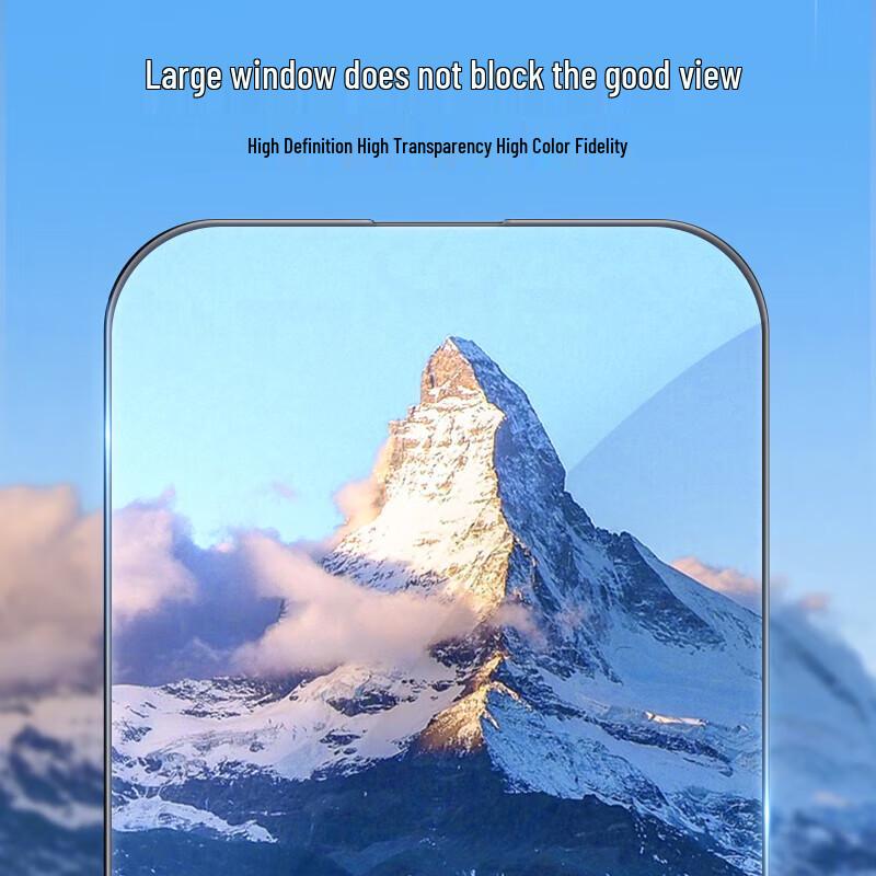 Mr. Blue Gorilla iPhone 15 Pro Max Tempered Glass Screen Protector