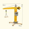 Childrens Wooden Construction Crane Toy For Play And Brain Development Model