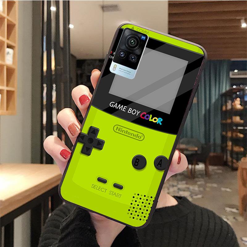 Custodia per telefono Game Boy Color per VIVO V21E V21 V23 V23E V2109 Y53S Y33S Y55 Y76 Y31 Y21 Y72 Y01 Y21S Y11S