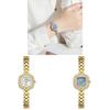 Sunflower Womens Fashion Watch With Quartz Movement Rhinestone Decor For Elegant Ladies