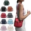 PU Leather Crossbody Shoulder Bags Vintage Anti-Theft Shoulder Bag Large Capacity Messengers Bag Handbags Purses for Women Men