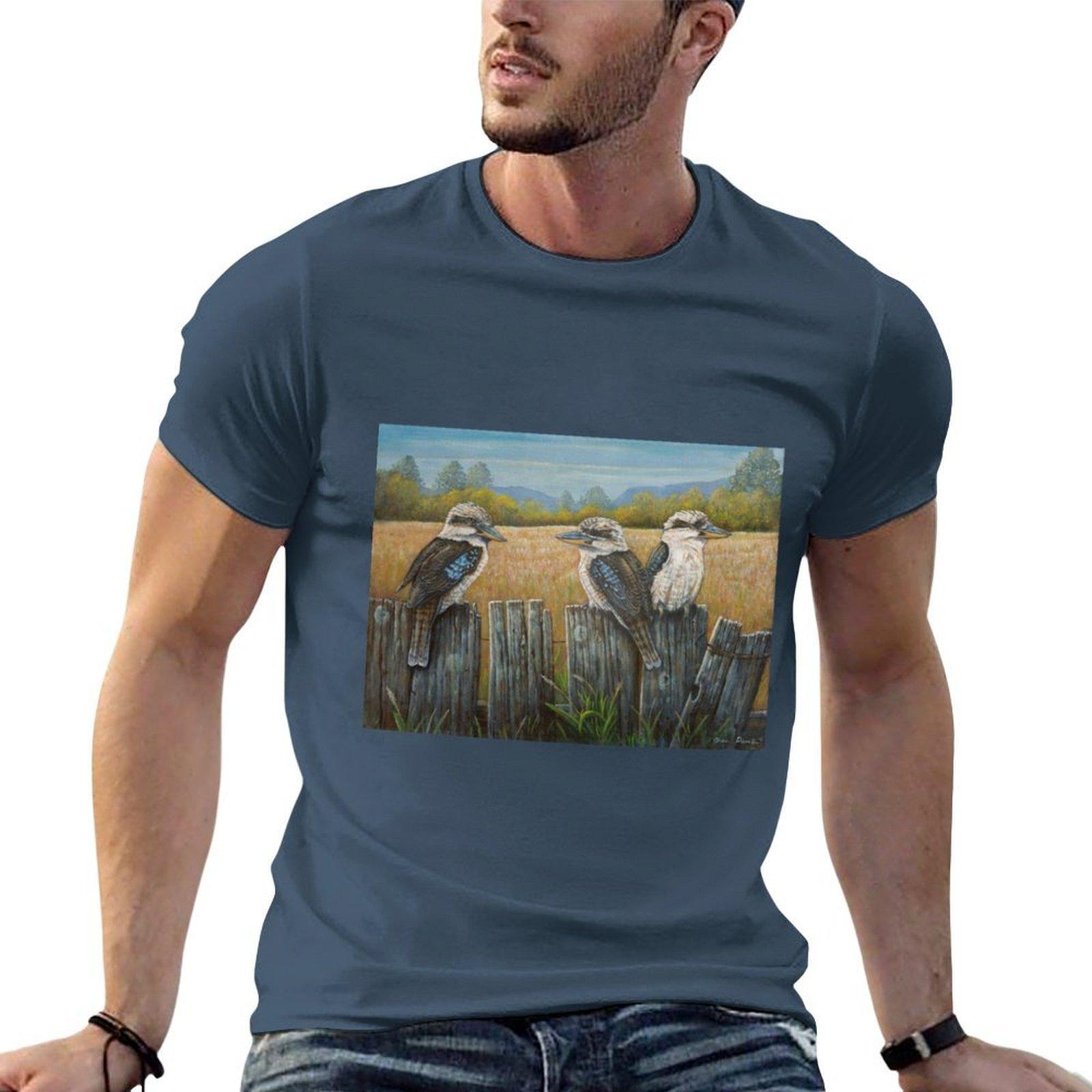 AUTUNM MORNING TShirt essential t shirt t shirt man cotton TShirt S