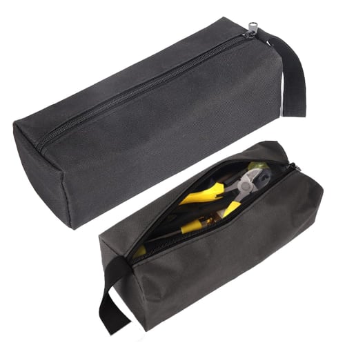 SZBRSKJ Tool Pouch, Small Tool Bag, Set of 2, Tool Bag, Work Tool Bag, Screwdriver Storage Case, Motorcycle Tool Bag with Handle, Multifunctional, In-